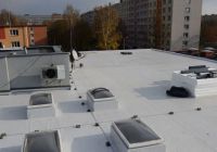 Zateplení střechy Dům služeb, ul. Horní 1492, Ostrava-Hrabůvka